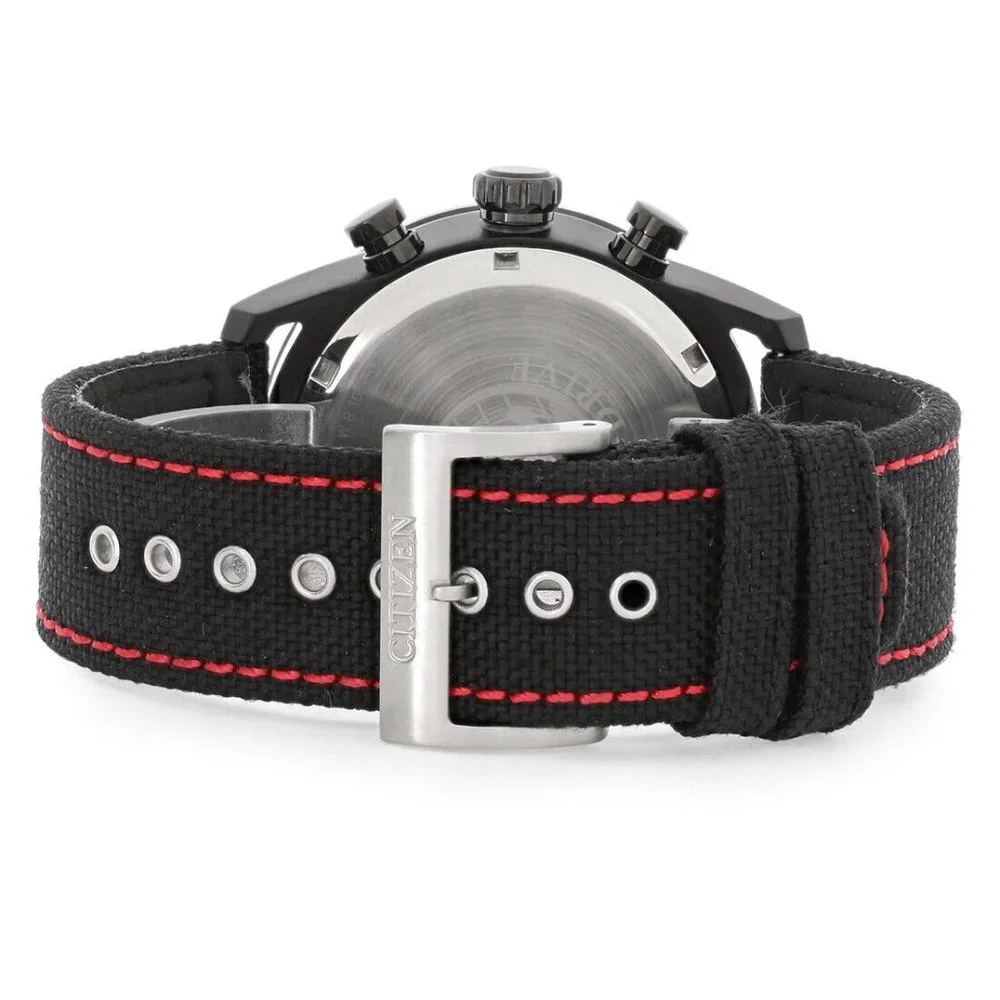Citizen Eco-Drive 45mm Nylon Strap Watch
